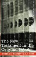 The New Testament in the Original Greek