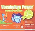 Vocabulary Power Sound A Likes 400 Homop