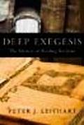 Deep Exegesis