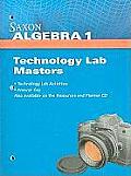 Saxon Algebra 1 Technology Lab Masters