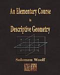 An Elementary Course In Descriptive Geometry