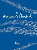 Musicians Notebook Piano Revised Edition