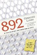 892 Opening Lines Everything You Need to Get Started on Your Next Story