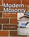 Modern Masonry Brick Block Stone 7th Edition