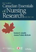 Canadian Essentials Of Nursing Research 3e