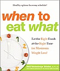 When to Eat What