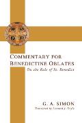 Commentary for Benedictine Oblates