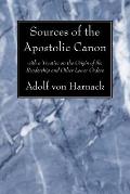 Sources of the Apostolic Canon