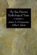 The Ras Shamra Mythological Texts