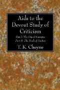 Aids to the Devout Study of Criticism