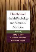Handbook of Health Psychology and Behavioral Medicine