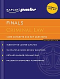 Kaplan PMBR Finals: Criminal Law: Core Concepts and Key Questions (Kaplan PMBR Finals)
