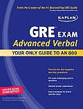 Kaplan GRE Exam Advanced Verbal Workbook 2009