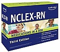Kaplan NCLEX RN Exam Medications in a Box 3rd Edition