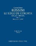 Le siege de Corinth, Ballet Music: Study score