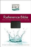 Common English Bible Reference Bible Bonded Leather Black