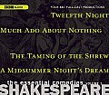 Shakespeare: The Essential Comedies, Volume 1: Twelfth Night/Much Ado about Nothing/The Taming of the Shrew/A Midsummer Night's Dream