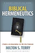 Biblical Hermeneutics: A Treatise on the Interpretation of the Old and New Testament