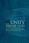 Unity in the Triune God: Trinitarian Theology in the Full-Communion Agreements of the Evangelical Lutheran Church in America