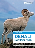 Moon Spotlight Denali National Park