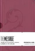 Bible the Message Personal Size Raspberry