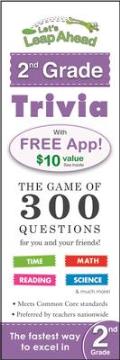 Let's Leap Ahead 2nd Grade Trivia Notepad: The Game of 300 Questions for You and Your Friends!