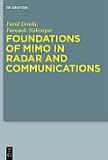 Foundations of Mimo in Radar and Communications