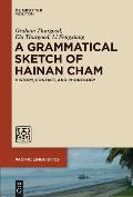 A Grammatical Sketch of Hainan Cham