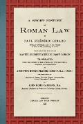 A Short History of Roman Law [1906]: Being the First Part of his Manuel ?l?mentaire de Droit Romain
