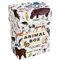 Animal Box: 100 Postcards by 10 Artists (100 Postcards of Cats, Dogs, Hens, Foxes, Lions, Tigers and Other Creatures, 100 Designs in a Keepsake Box):
