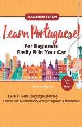 Learn Portuguese For Beginners Easily & In Your Car! Vocabulary Edition!