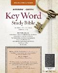 The Hebrew-Greek Key Word Study Bible: ESV Edition, Black Bonded Leather Indexed