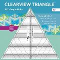 Clearview Triangle(tm) 60? Acrylic Ruler--12
