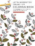 Lotta Jansdotter Collection Coloring Book 45+ Contemporary Prints & Patterns to Color for Creativity & Joy