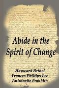 Abide in the Spirit of Change