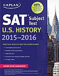 Kaplan SAT Subject Test US History 2015 2016