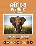 Africa Wildlife Nature Activity Book