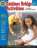 Summer Bridge Activities Grades K 1 2nd ed