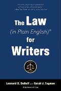 Law in Plain English for Writers Fifth Edition