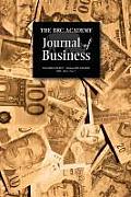 The Brc Academy Journal of Business Volume 4, Number 1