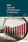 Brc Journal of Advances in Business Volume 2, Number 1