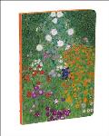 Flower Garden, Gustav Klimt: A5 Notebook