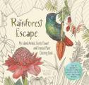 Rainforest Escape My Island Animal Exotic Flower & Tropical Plant Color Book