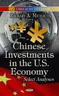Chinese Investments in the U.S. Economy