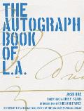 Autograph Book of L A Improvements on the Page of the City