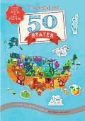 Sticker Road Trip 50 States