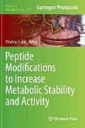 Peptide Modifications to Increase Metabolic Stability and Activity