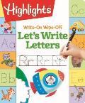 Write On Wipe Off Lets Write Letters