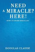 Need a Miracle? Here!: How to Work Miracles the Biblical Way