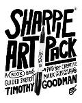 Sharpie Art Pack A Book & Guided Sketch Pad for Creative Mark Making